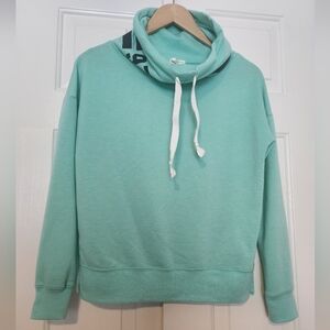 Aeropostale Teal Color Slouchy Neck Women's Pullover Size XS